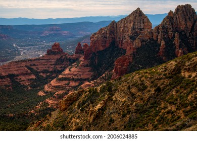 The View From Wilson Mountain Trail, Sedona, Arizona