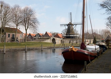 view of the windmill Kaai a corn mill