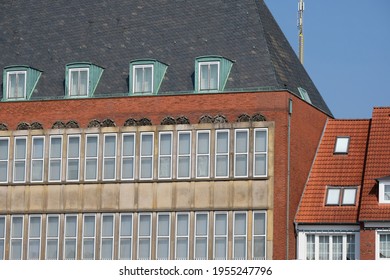 view of the window facade of a building