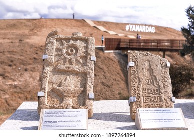 View Of Yanar Dag At Day