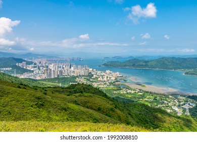 The View Of Yantian District, Shen Zhen, China.