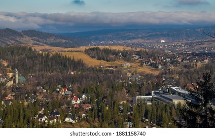 View Of Zakopane From The Wielka Krokiew Ski Jump