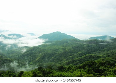 Viewpoint of the beautiful Mist Mountain, Khao Kho, Phetchabun Province, Thailand - Shutterstock ID 1484557745
