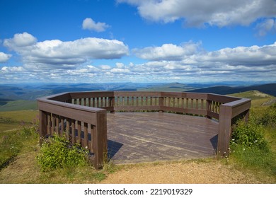 Viewpoint At The Border Crossing At Chicken,Alaska,United States,North America
