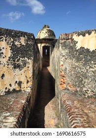 Viewpoint In The Fort San Felipe Del Morro, Puerto Rico