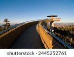 Viewpoint on top of the Great Smoky Mountains National Park, UNESCO World Heritage Site, Tennessee, United States of America, North America