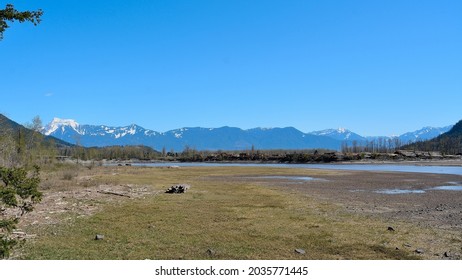 Views Across The Harrison River, Near Deroche, BC