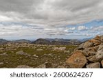 Views around Scafell pike in the lake district summertime