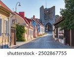 views around Visby a medieval fortified town