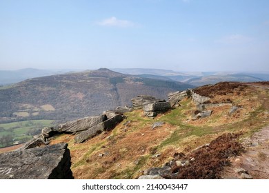 Views From Bamford Edge In The Dark Peak Of The Peak District, Derbyshire, UK