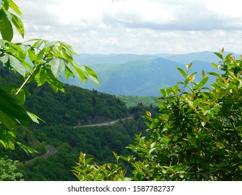 Views Of The Blue Ridge Parkway From Waterrock Knob 