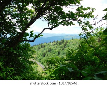 Views Of The Blue Ridge Parkway From Waterrock Knob 