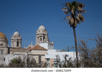 Views Of Cádiz Cathedral. Cádiz, Andalusia, Spain.