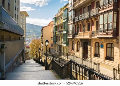 Views To Downtown Bilbao, Spain