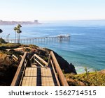 Views of the Ella Browning Scripps Memorial Pier along the Scripps Coastal Meander Trail