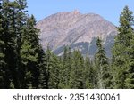 Views from hiking the Kootenai Lakes trail.  Starting from the Canadian border and Goat Haunt this trail takes you through a remote part of the International peace park with the Rocky mountains.  