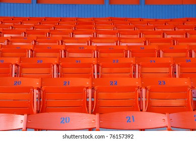 Views From The Interior Of A Legion Baseball Stadium In Roseburg Oregon