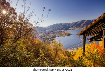 Views Of Lake Kawaguchi In Japan