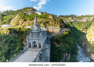 Views Of Las Lajas Sanctuary, Colombia