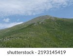 Views of Mount Jefferson from the trail leading to the summit in the White Mountains of New Hampshire.
