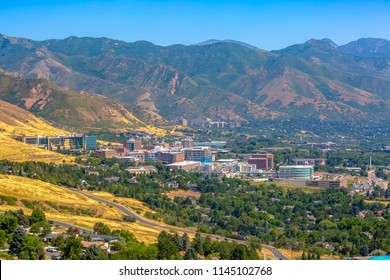 Views Of Mountains And The University Of Utah