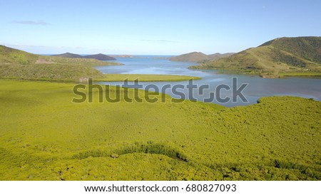 Views of new caledonia / River estuary / Port Laguerre