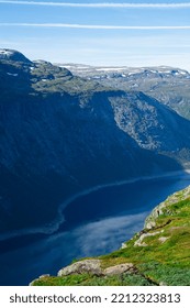 Views Over The Fjords In Western Norway