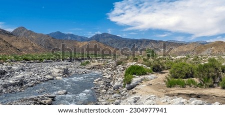 Views from Pacific Crest Trail near Whitewater Preserve