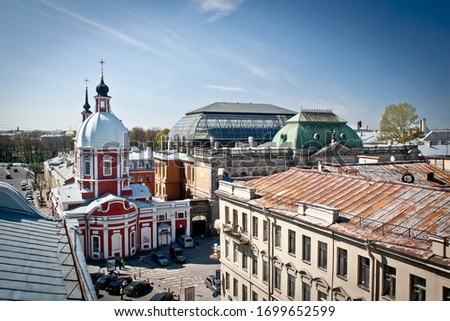 Views from the rooftops of St. Peterburg