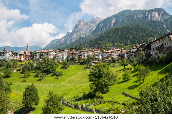 Views Tesero Val Di Fiemme Trento Stock Photo (Edit Now) 1136424110