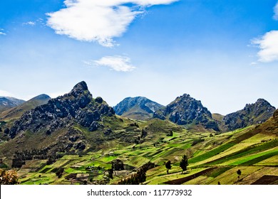 Views  Through The Andes Ecuador, South America