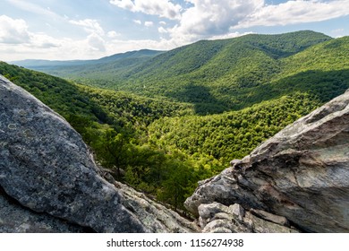 Views From The Top Of The Buzzard Rock Hike On Massanutten Mountain In The Appalachian Mountains Of Western Virginia, Near Shenandoah National Park And Front Royal