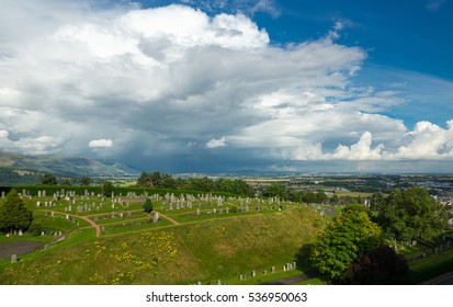 Views of Valley near Stirling Castle, Scotland