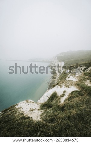 Views of the White Cliffs of Dover, Jurassic Coast England
