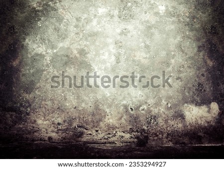 Vignetting Photo of Abstract Grunge Texture with Cracks and Roughness