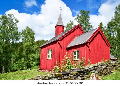 Vikens Kapell, The Oldest Chapel In Frostviken, Jämtland.