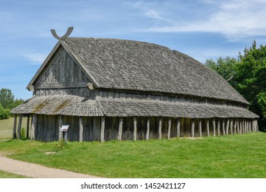 Viking Archaeological Site Of Trelleborg On Denmark