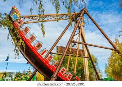 Viking attraction in the recreation park. - Powered by Shutterstock