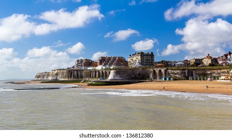 Viking Bay At Broadstairs, On The Isle Of Thanet, Kent England UK