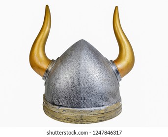 Viking Helmet On White Background Stock Photo 1247846317 | Shutterstock