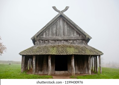 Viking House In Denmark