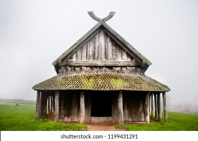 Viking House In Denmark