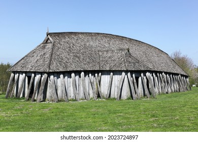 Viking House In Fyrkat, Hobro, Denmark