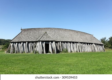 Viking House In Fyrkat, Hobro, Denmark