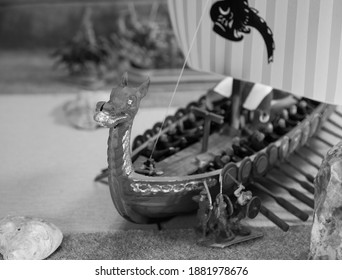 Viking Ship, Models And Figures For Board War Game, Hobby For You