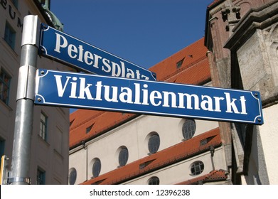 Viktualienmarkt, Munich, Germany