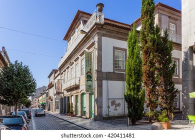 Vila Nova De Famalicao, Portugal. September 06, 2015: Bernardino Machado Museum Dedicated To One Of The First Republic Presidents Of Portugal.