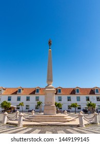 Vila Real De Santo António/Algarve/Portugal - March 14 2019: Marquês Pombal Square