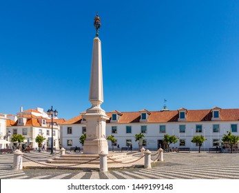 Vila Real De Santo António/Algarve/Portugal - March 14 2019: Marquês Pombal Square