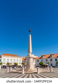 Vila Real De Santo António/Algarve/Portugal - March 14 2019: Marquês Pombal Square